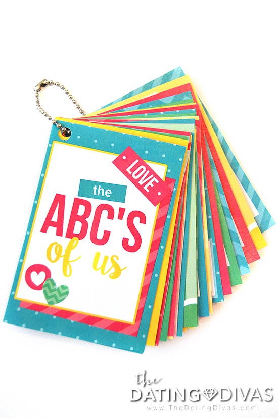 ABC's of Us Cards