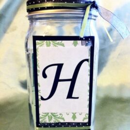 Couple's Activity Jar - a DIY Date Night idea.