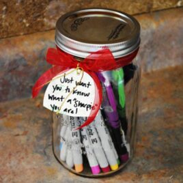 Can O' Sharpies - Teacher gift idea.