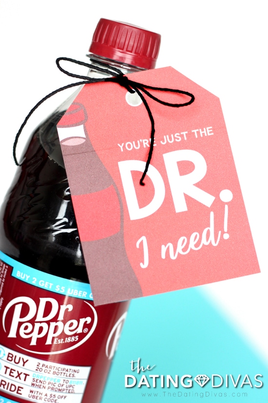 Dr. Pepper Gift Tag