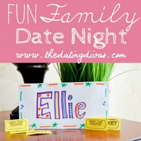 Family fun date night idea.