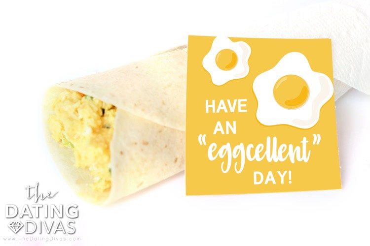 Breakfast In A Bag Egg Love Note