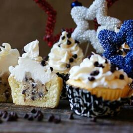 cookie dough cupcakes