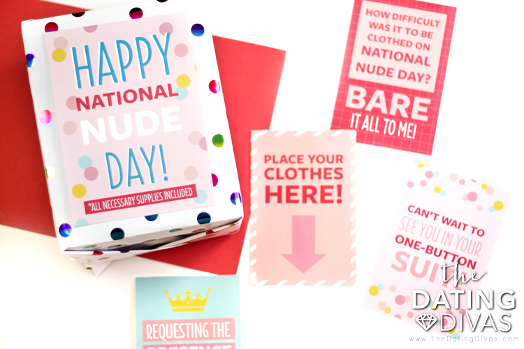 Nude Day Printables