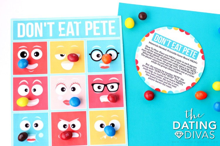 Kid Date Night Envelope Don't Eat Pete