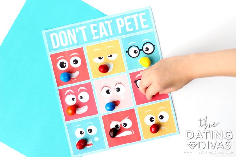 Kid Date Night Envelope Don't Eat Pete