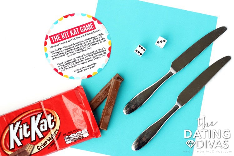 Kid Date Night Envelope Kit Kat Instructions