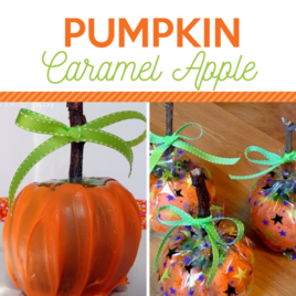 Pumpkin Caramel Apple Square