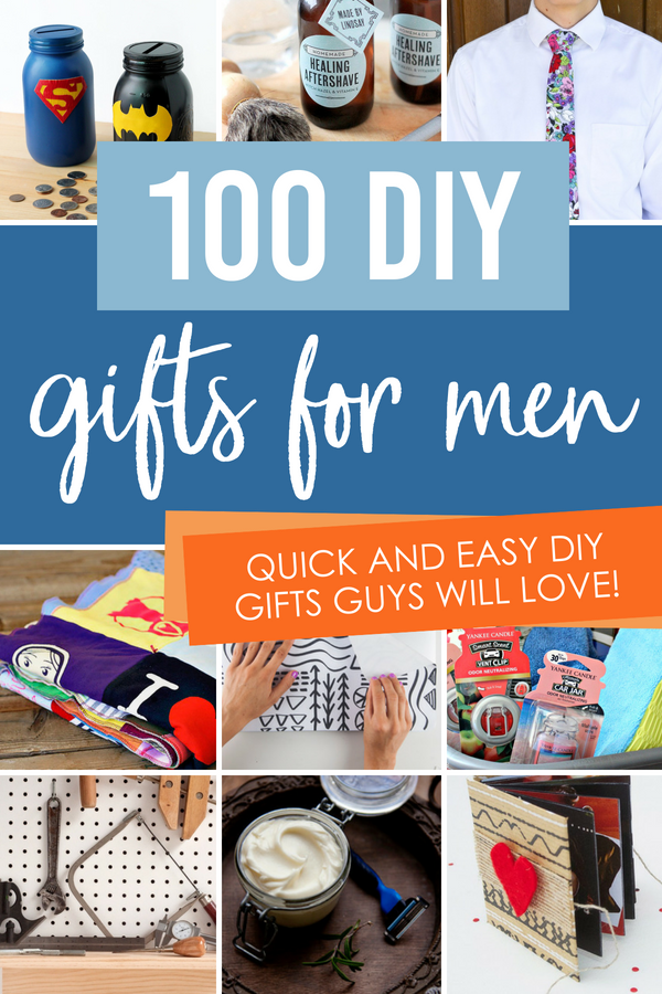 Creative DIY Gift Ideas for Men | From