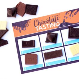 Chocolate Tasting Date Mat