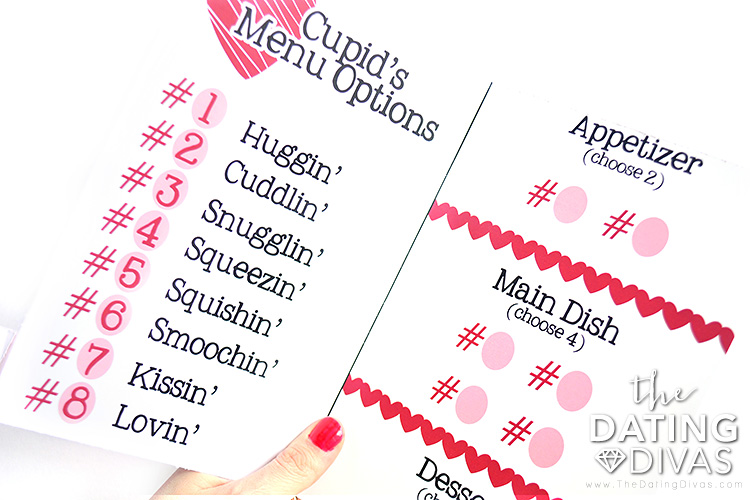 Cupid's Crazy Cafe Menu