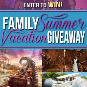 Family Summer Vacation Giveaway