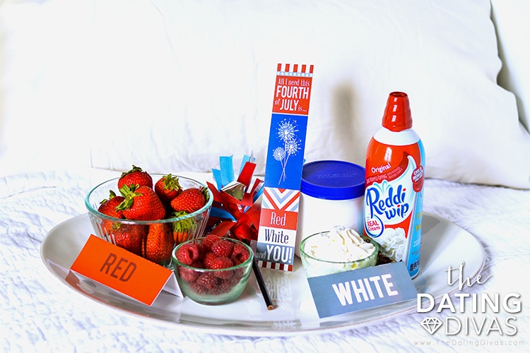 Red, White and You Tray of Treats