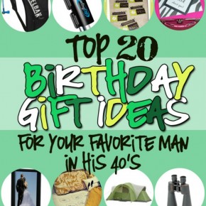 Birthday Gift Ideas for Him in His 40s