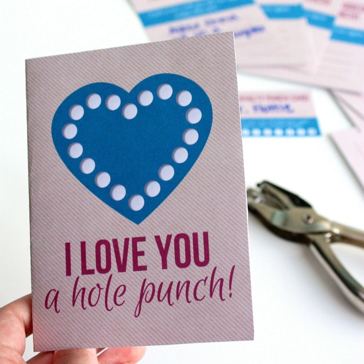 Love You A Hole Punch 