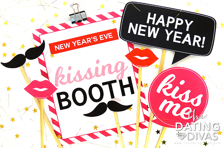 New Year's Eve Makeout Party Photo Booth