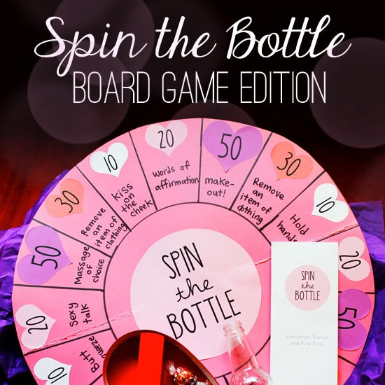 Sexy Bedroom Board Game Spin The Bottle 