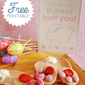 Bunny Pancakes for Easter