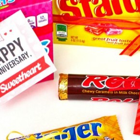 Anniversary Candy Bar Love Notes
