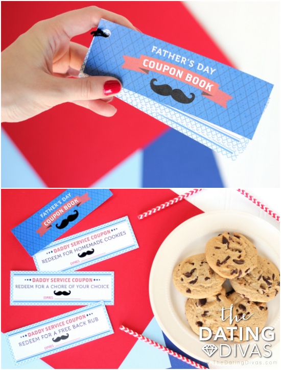 Happy Father's Day Coupons Printable Book