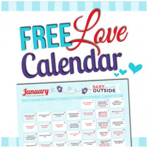 2015 January Love Calendar