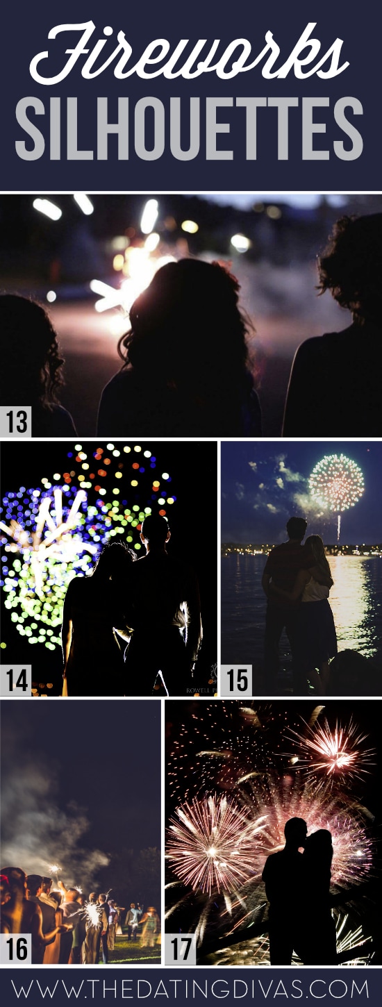 Firework Silhouettes