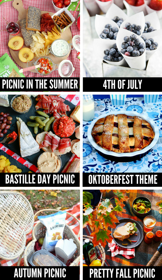 Picnic Ideas for All Seasons