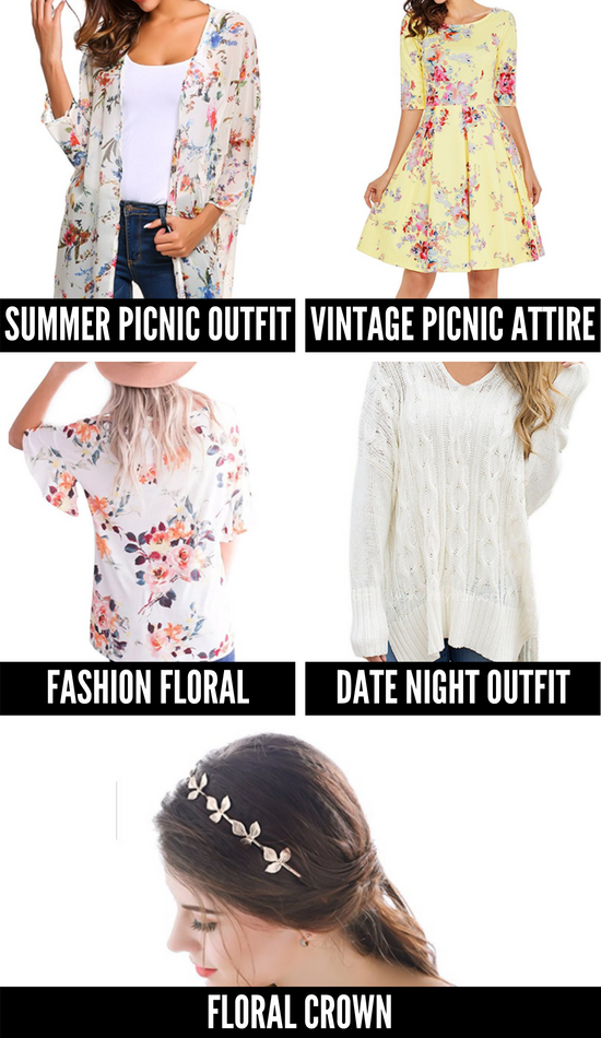 Romantic Picnic Ideas and Outfits