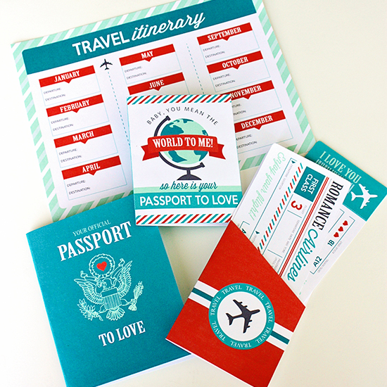 Passport to Love - Romantic Gift Idea