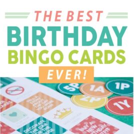 Birthday Bingo Cards