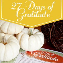 27 Days of Gratitude