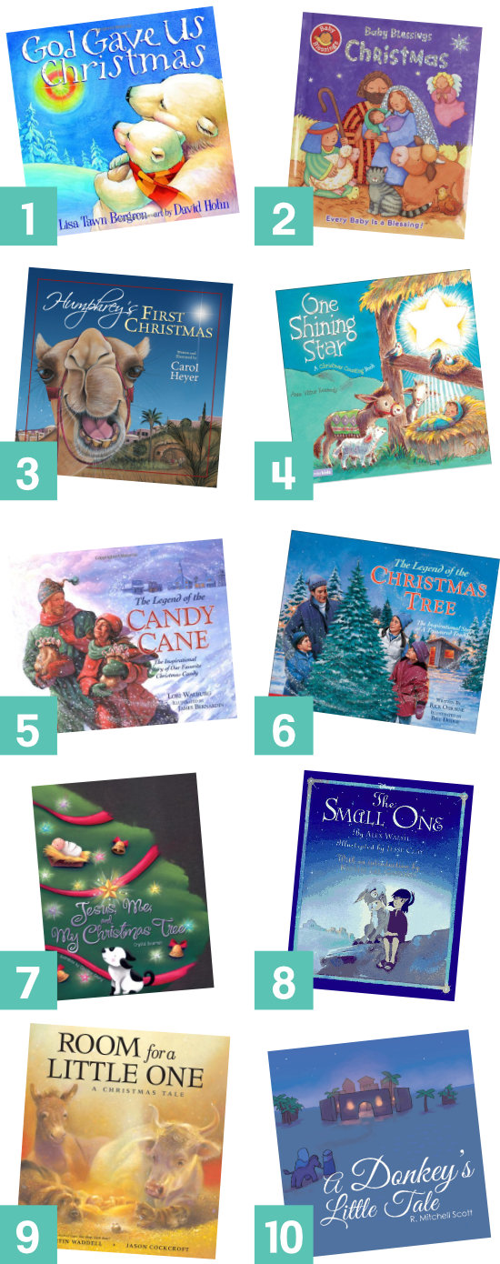 Christ-Centered Christmas Books for Kids