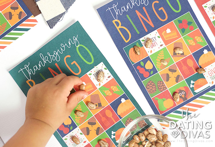 Free Thanksgiving Printable Bingo Cards