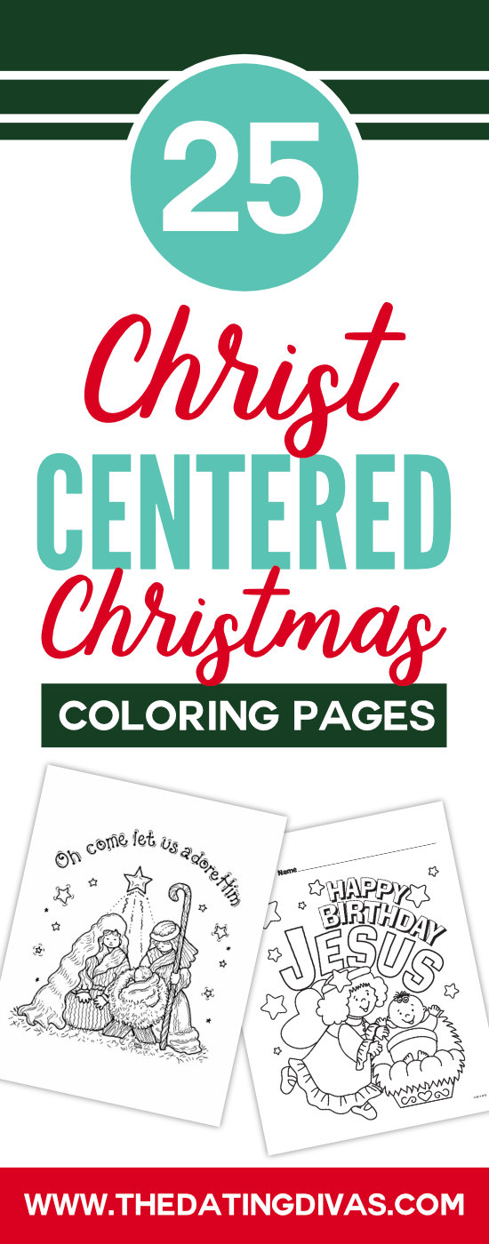 Free Christ-Centered Christmas Coloring Pages for the Kids