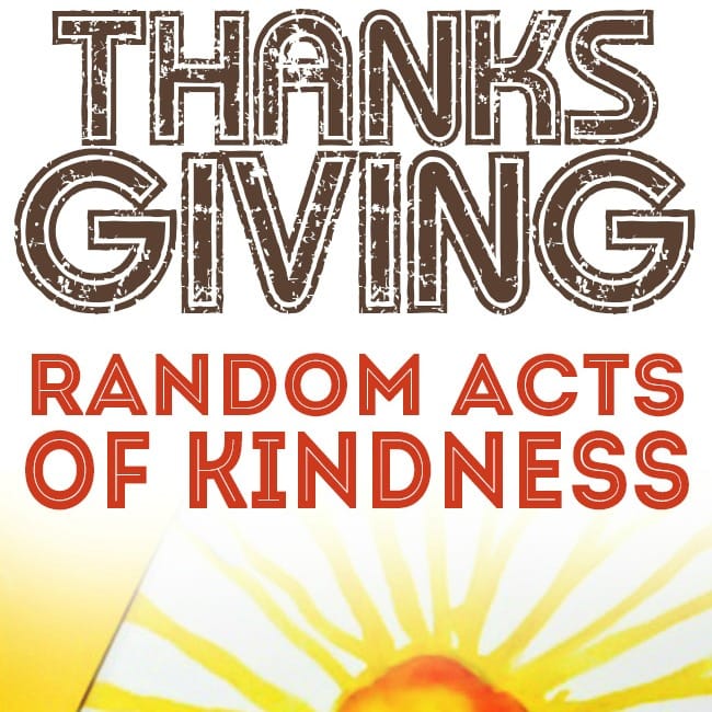 Thanksgiving Random Acts of Kindness - 55