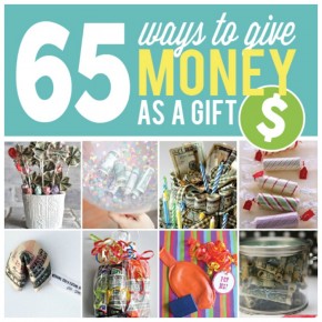 Giving money as a gift!