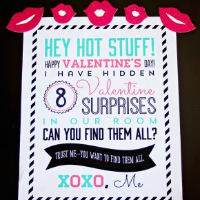 Valentine Search & Find- a fun Valentine hunt for the hubby and kids