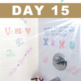 Shower Love Notes - Just get SHOWER Markers!