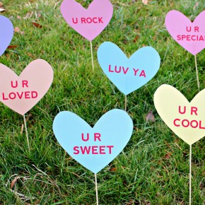 Heart Attack Lawn Signs
