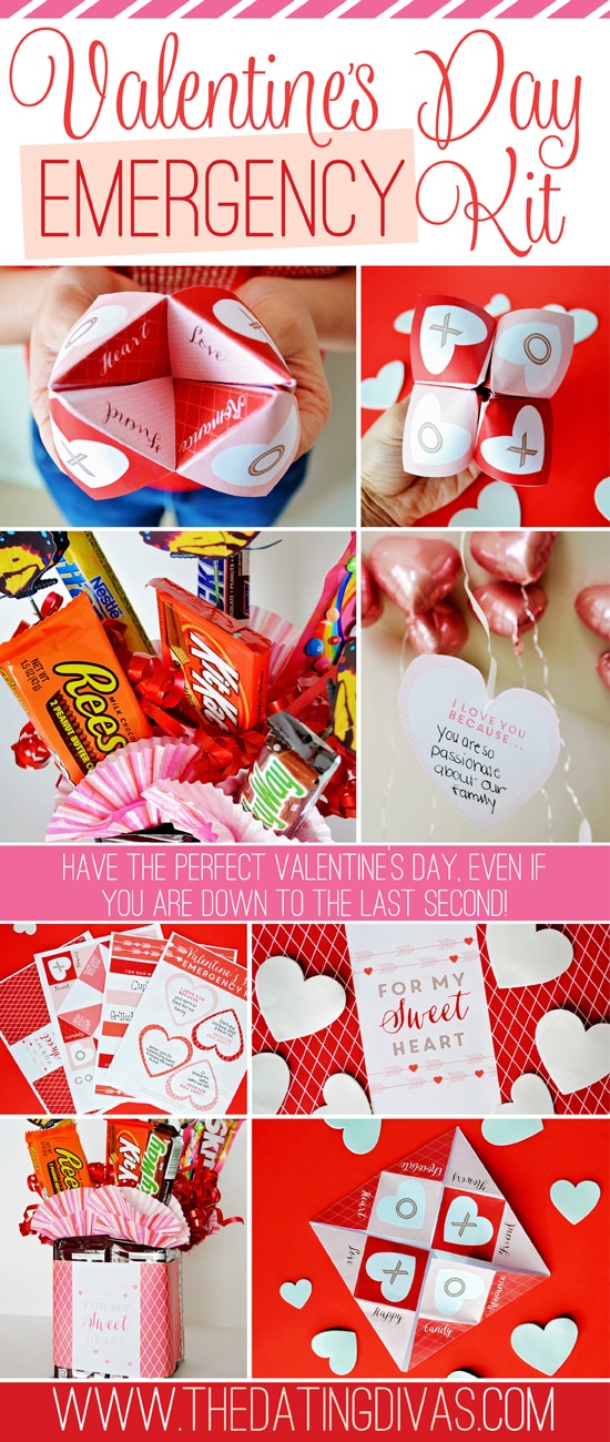 Last Minute Valentine's Day Emergency Kit Ideas