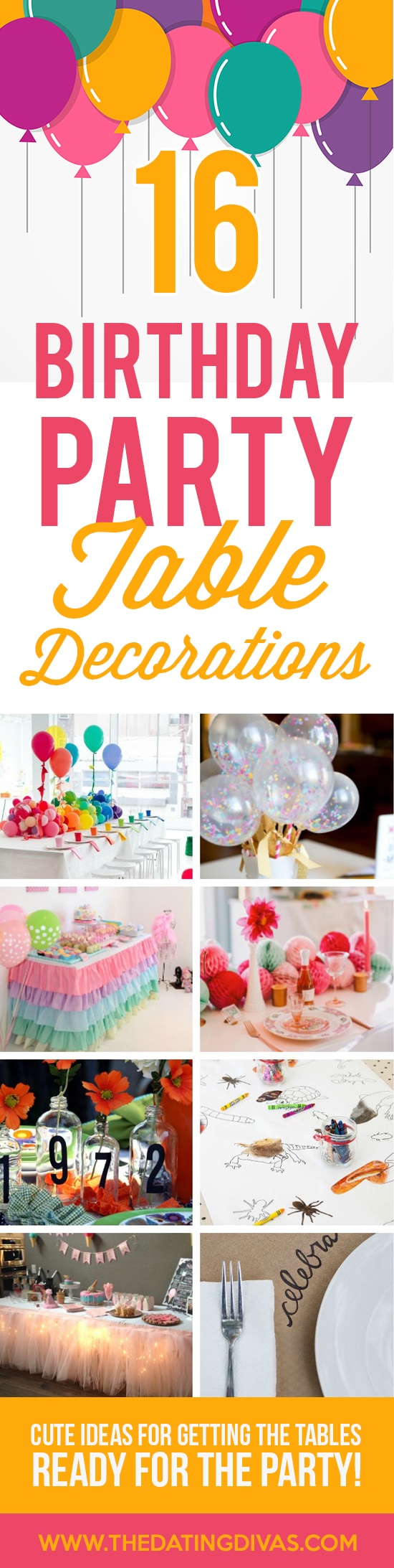 100 Birthday  Party  Decoration  Ideas  The Dating Divas