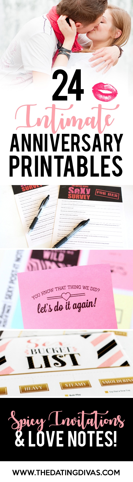 Intimate Anniversary Printables 