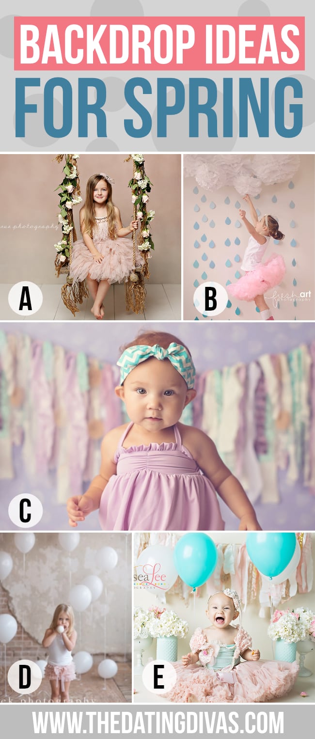 Photography Backdrops and Easter Picture Ideas