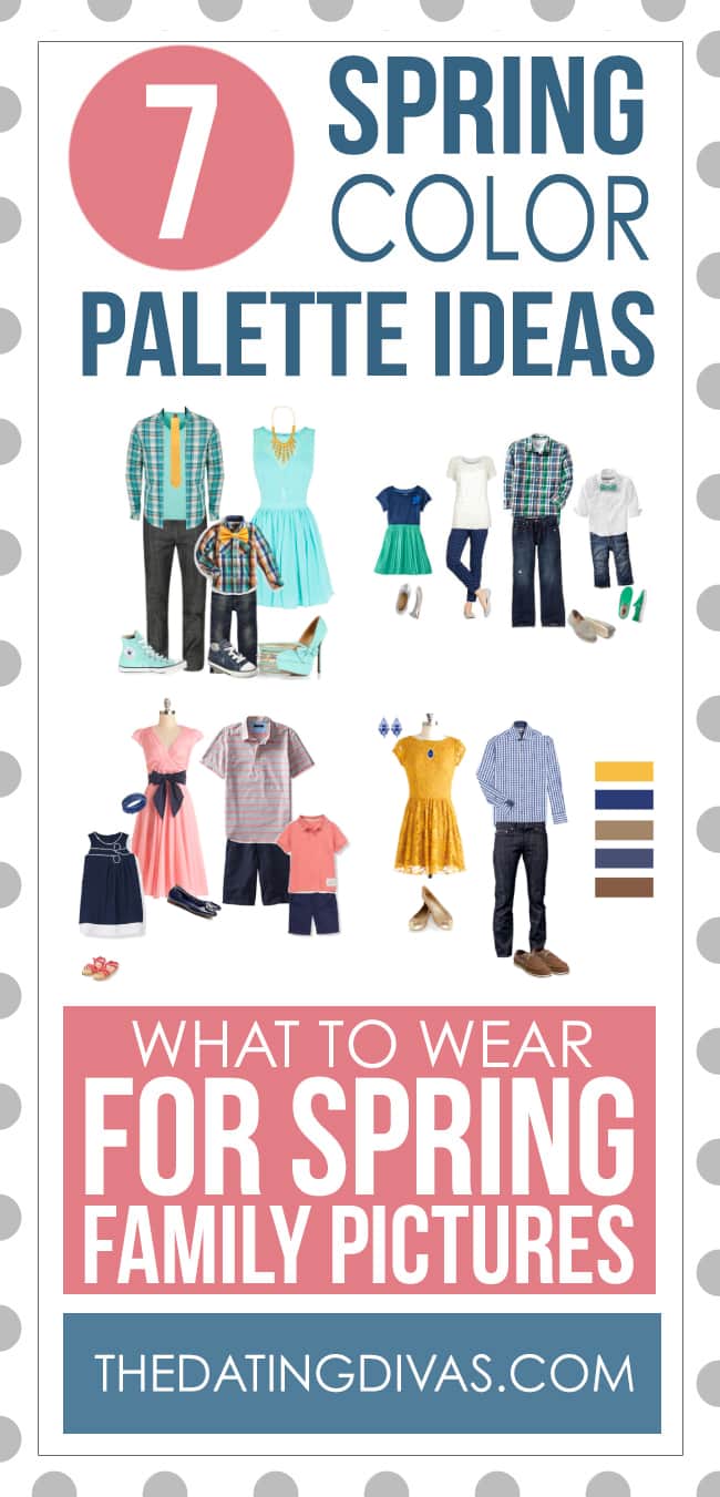 What to Wear for Spring Family Pictures