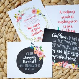 4 FREE Wall Prints- Our Mother's Day Gift to You!