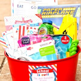 Schools Out Gift Basket