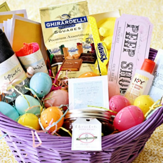 Indulge in an Adult Easter Basket