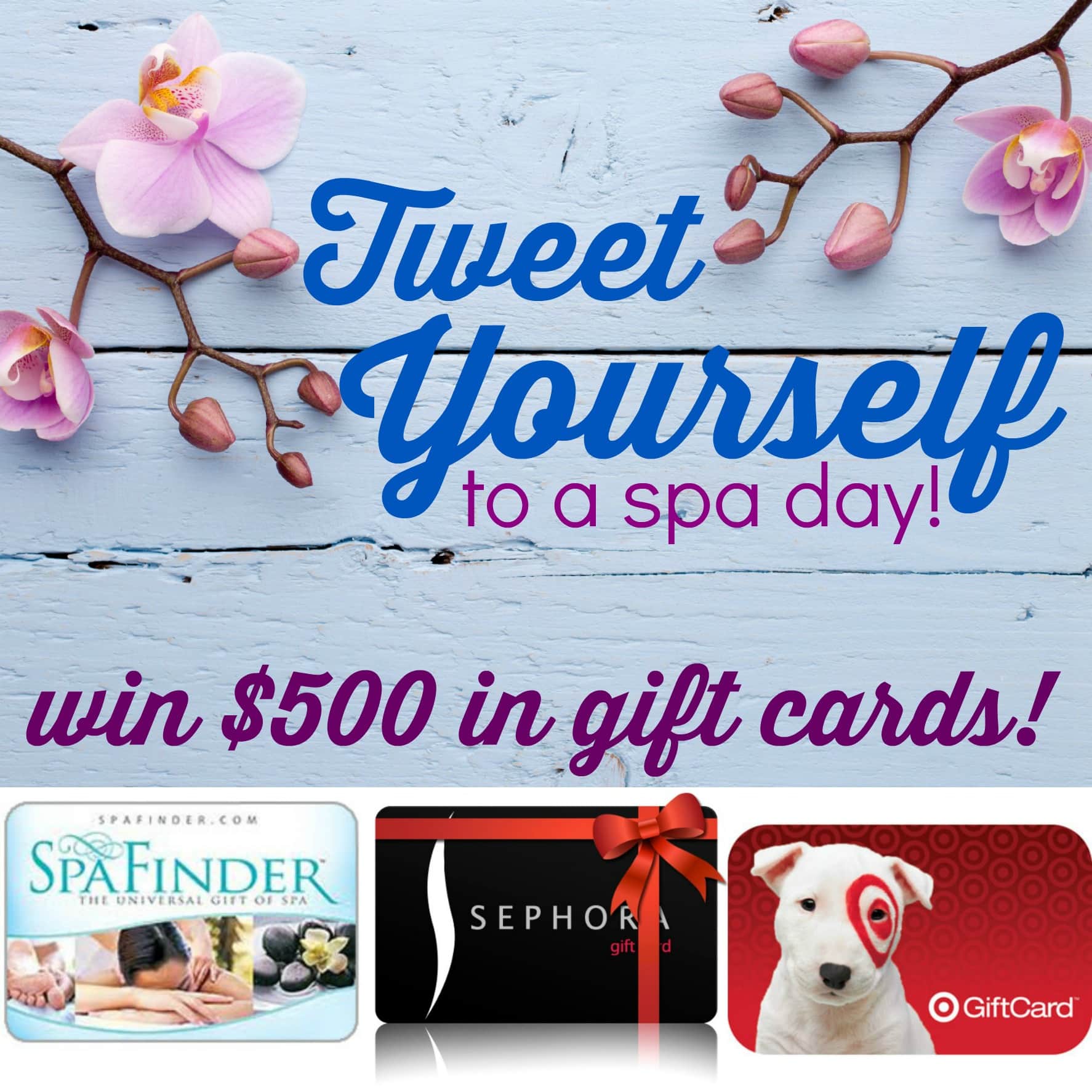 tweet yourself spa giveaway the dating divas