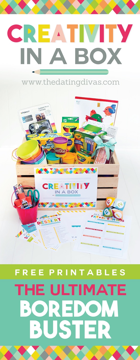 Creativity Activities in a Box for Kids