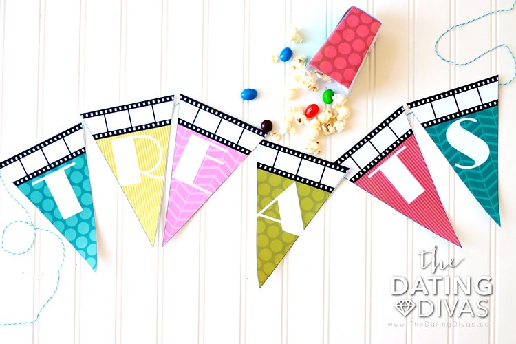 Backyard Movie Party Banner